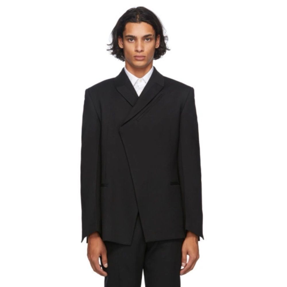 1017 ALYX 9SM Black Double High Blazer Size 48 / US M Pristine